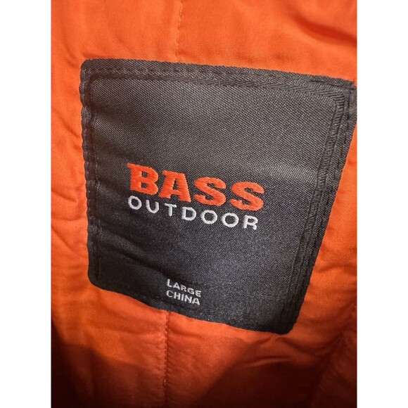 BASS OUTDOOR $169 Mens Mixed Media Bomber Jacket Size: Large NWT - Picture 5 of 8